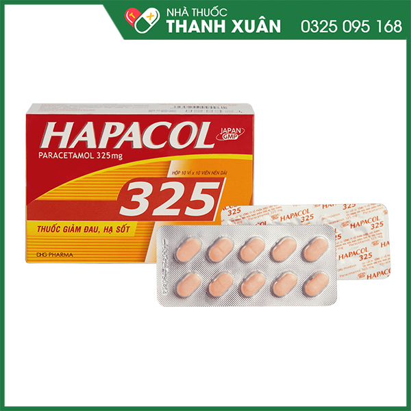 Hapacol 325 thuốc giảm đau, hạ sốt nhanh